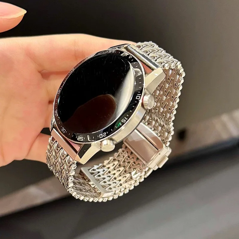 

Металлический магнитный ремешок 22 мм для Huawei Watch GT6 Pro GT6 GT5 GT4 GT3 GT2 46 мм/Ultimate/Honor GS 4 3 3i Pro Браслет Миланский ремешок