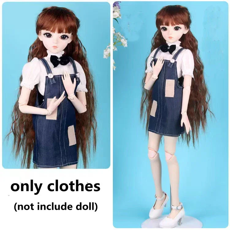 19 Styles Fashion Casual 60cm Doll Clothes Suit 1/3 Bjd/sd Doll Clothes Accessories Girls Doll Gift Kids Toy