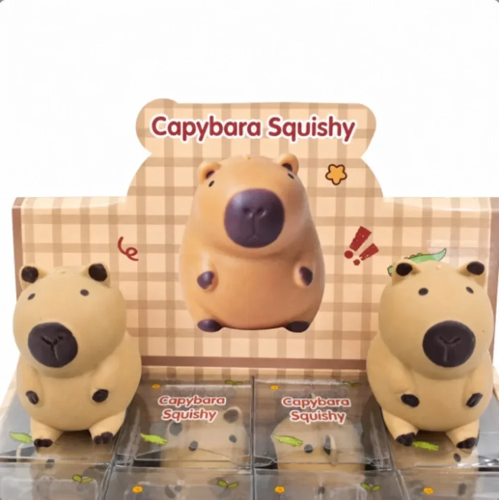 1/12PCS Animal Series Building Block Squishy, Non-Rebound Handmade Stress Relief Squeeze Fidget Ball Toy