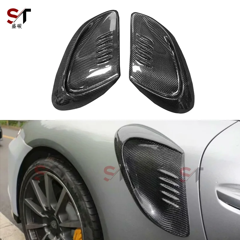 

Suitable for Porsche 911 992 rear fender trend side air inlet vent decoration modified spoiler cover