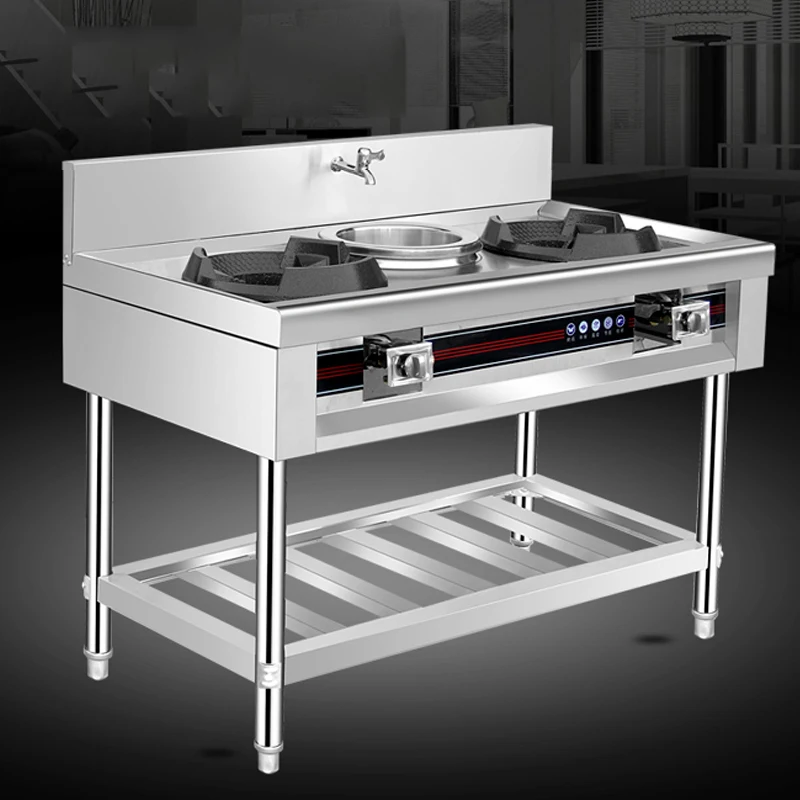 

Газовая плита высокого давления, одинарная двойная кухонная плита, коммерческая газовая плита для приготовления пищи