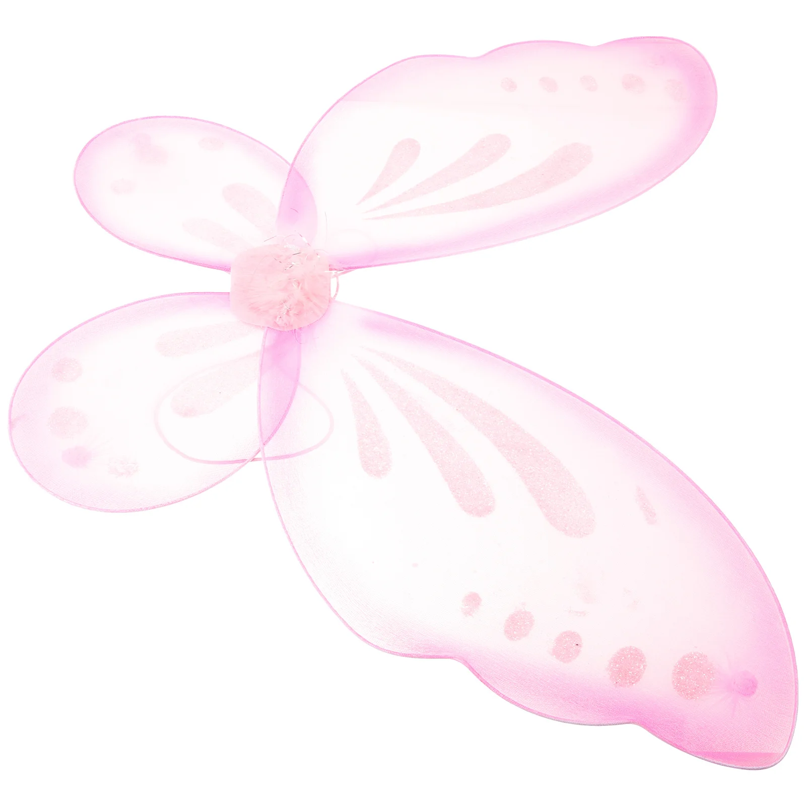 Butterfly Wing for Little Girl Party Cosplay Costume Bright Elegant Design Comfortable Texture Fairy Wing for Girls Dress Up