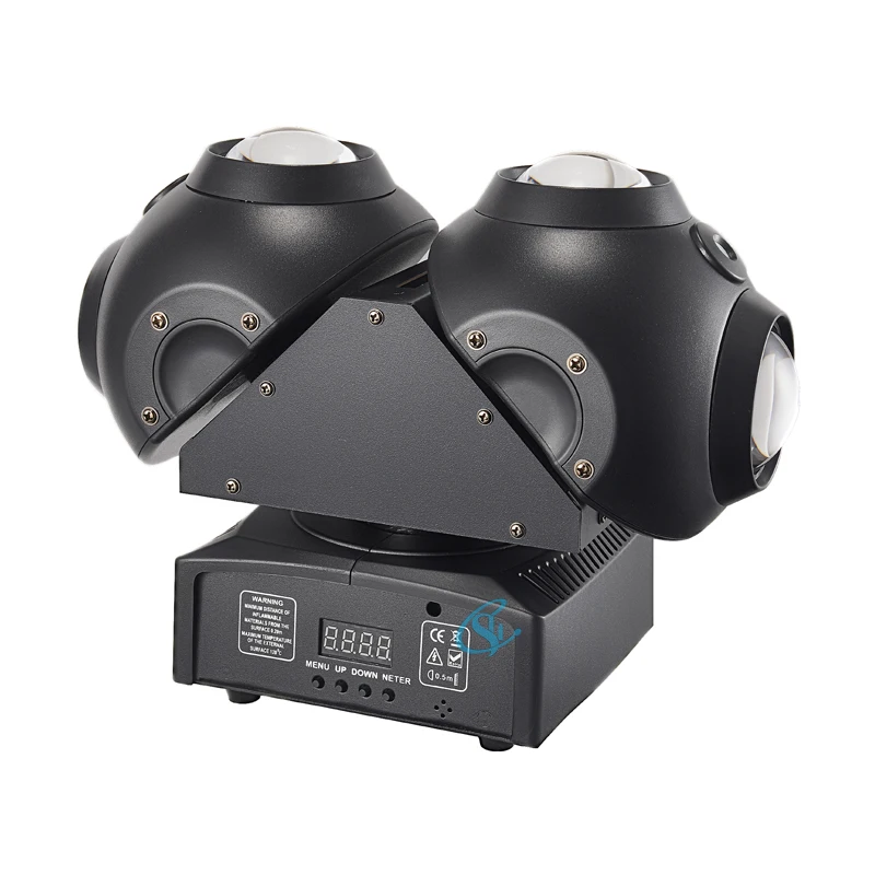 Imagem -03 - Led Moving Head Light Beam Dmx512 para Disco Festa de Casamento Iluminação Boate Rgb 90w