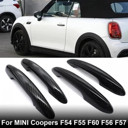 2Pcs Door Handle Case For MINI Coopers F54 F55 F60 F56 F57 Exterior Door Handle Protective Cover Sticker Car Styling Accessories