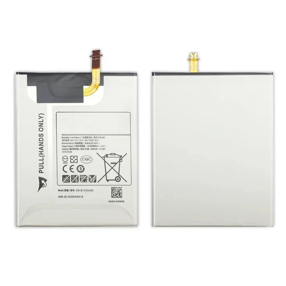 Tablet EB-BT280ABE 4000mAh Battery for Galaxy Tab A 7.0 SM-T280 T280 T285 Tablet Batteries Warranty  +Tools + Track NO image 6