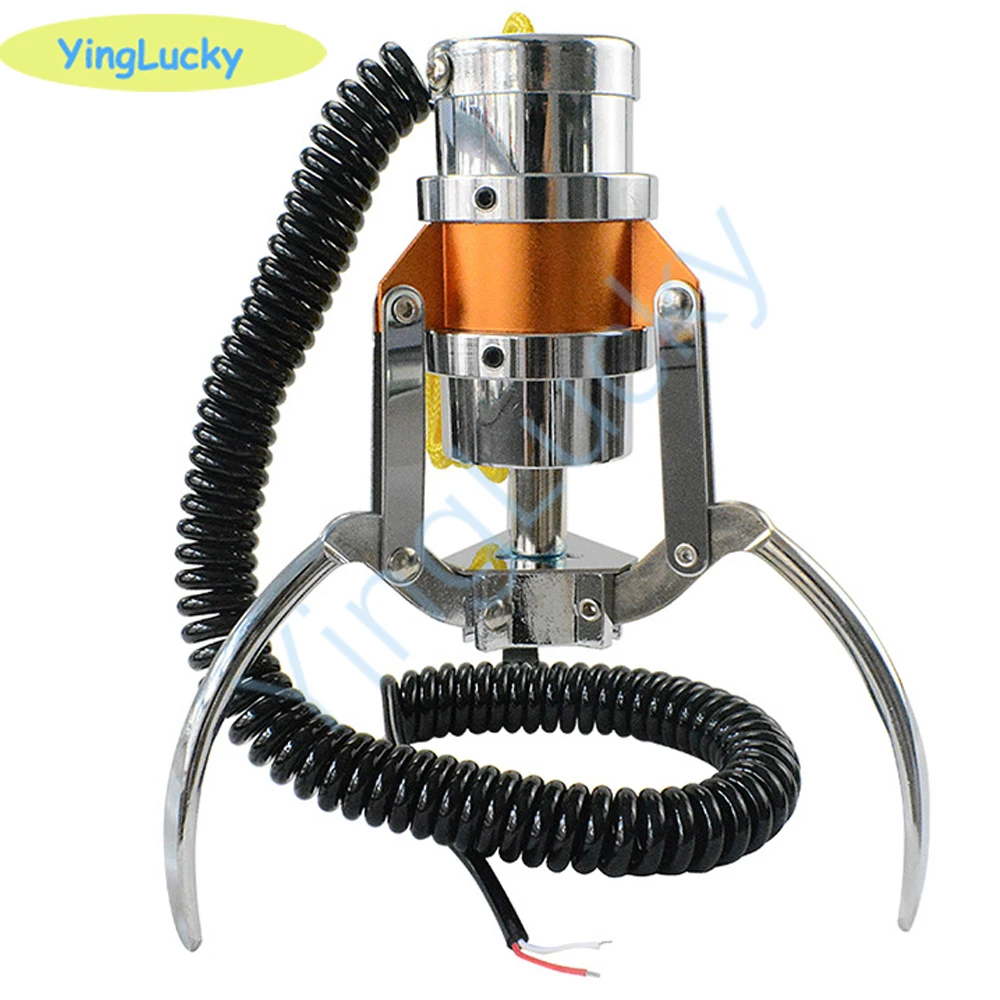 48V CLAW Crane Machine Paw Toy Claw Stainless Steel S/M /L/XL/XXL Size With Coil For Gift Machine/DIY Toy Crane Machine Parts