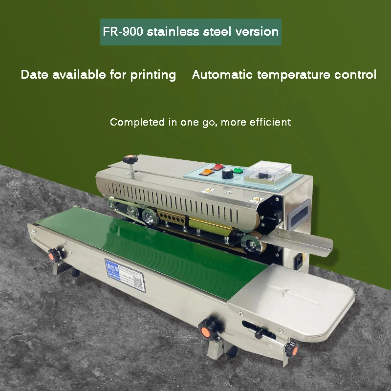 FR-770 existent Continu Bande Scellant Horizontal Auto Bancs Machine Horizontale Sac Scellant Pour Sac-exécutif Impression Date