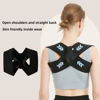 Adjustable Adult Corrective Belt Open Shoulder Back Shoulder Posture Corrector Belt Anti-camel Prevention Humpback