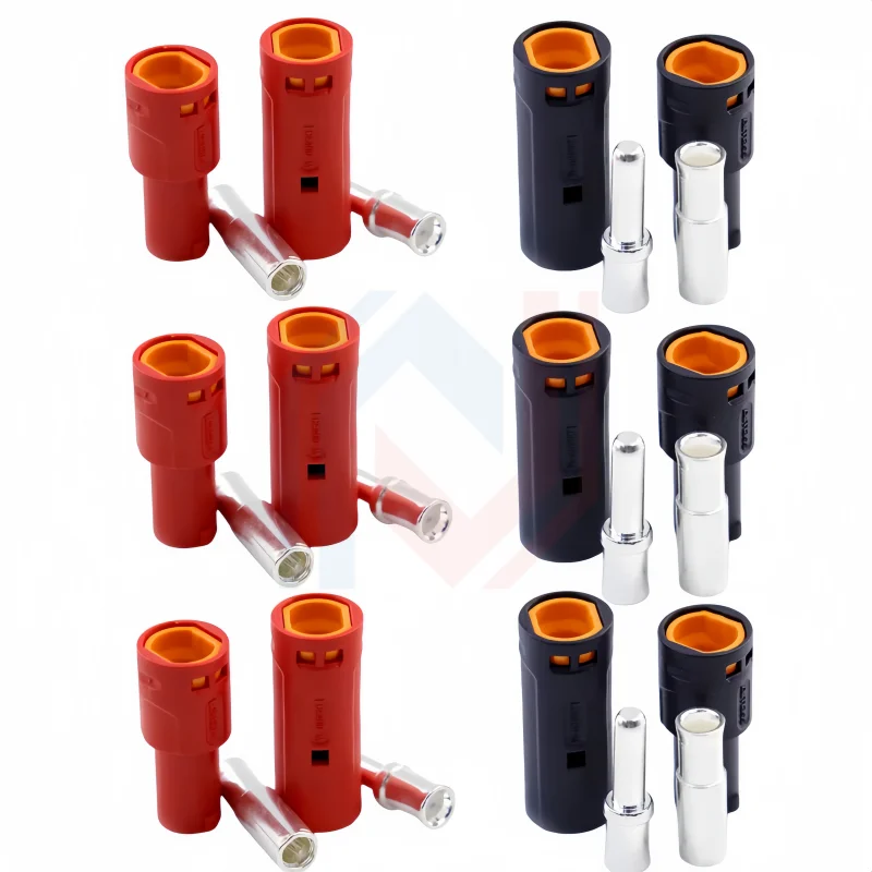 

1/5Pcs/Sets LCA40D-M / LCA40D-F DC plugs, high current, compression connection terminals