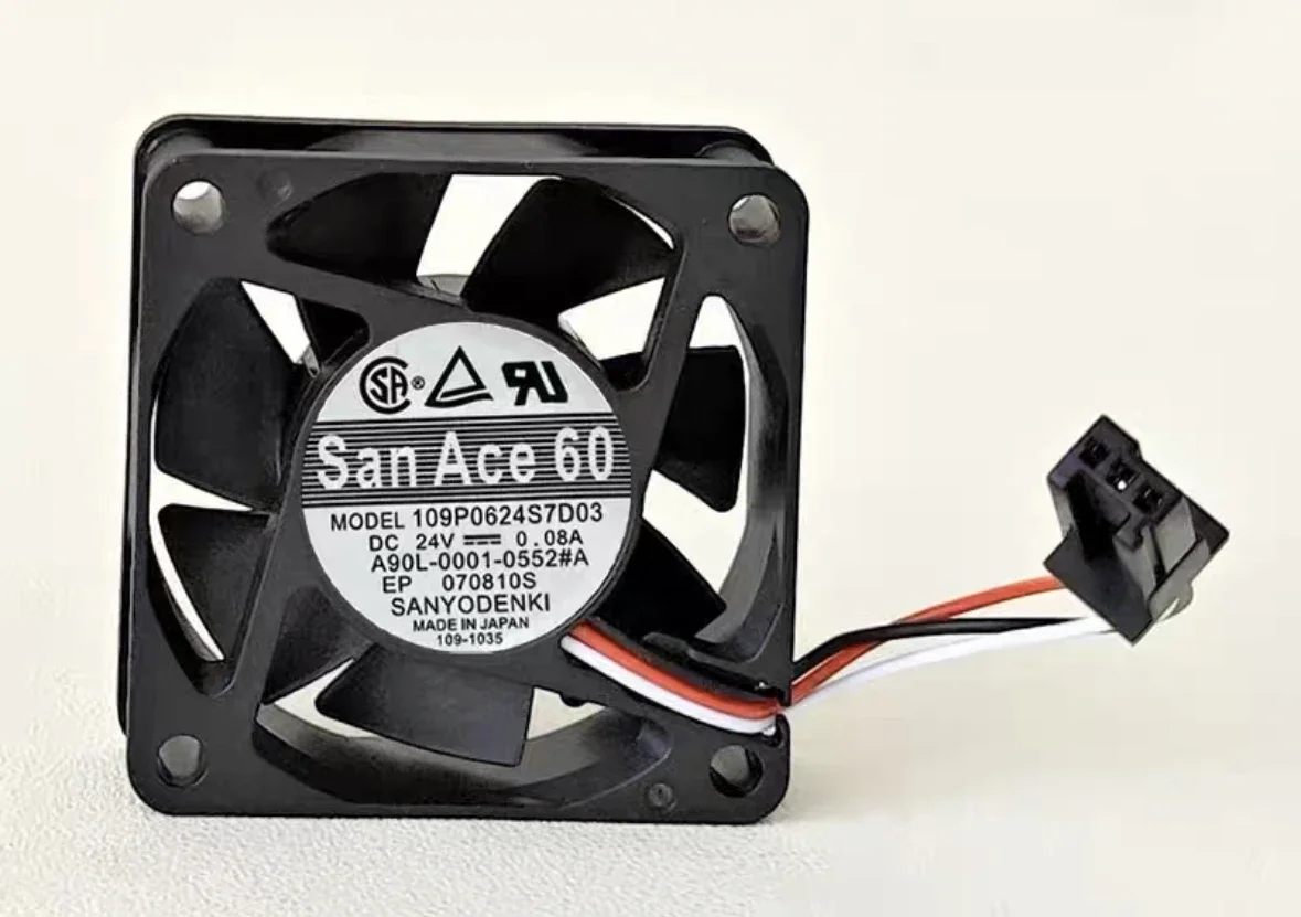 brand new 109P0624S7D03 A90L-0001-0552#A FAN 24V 0.08A fan