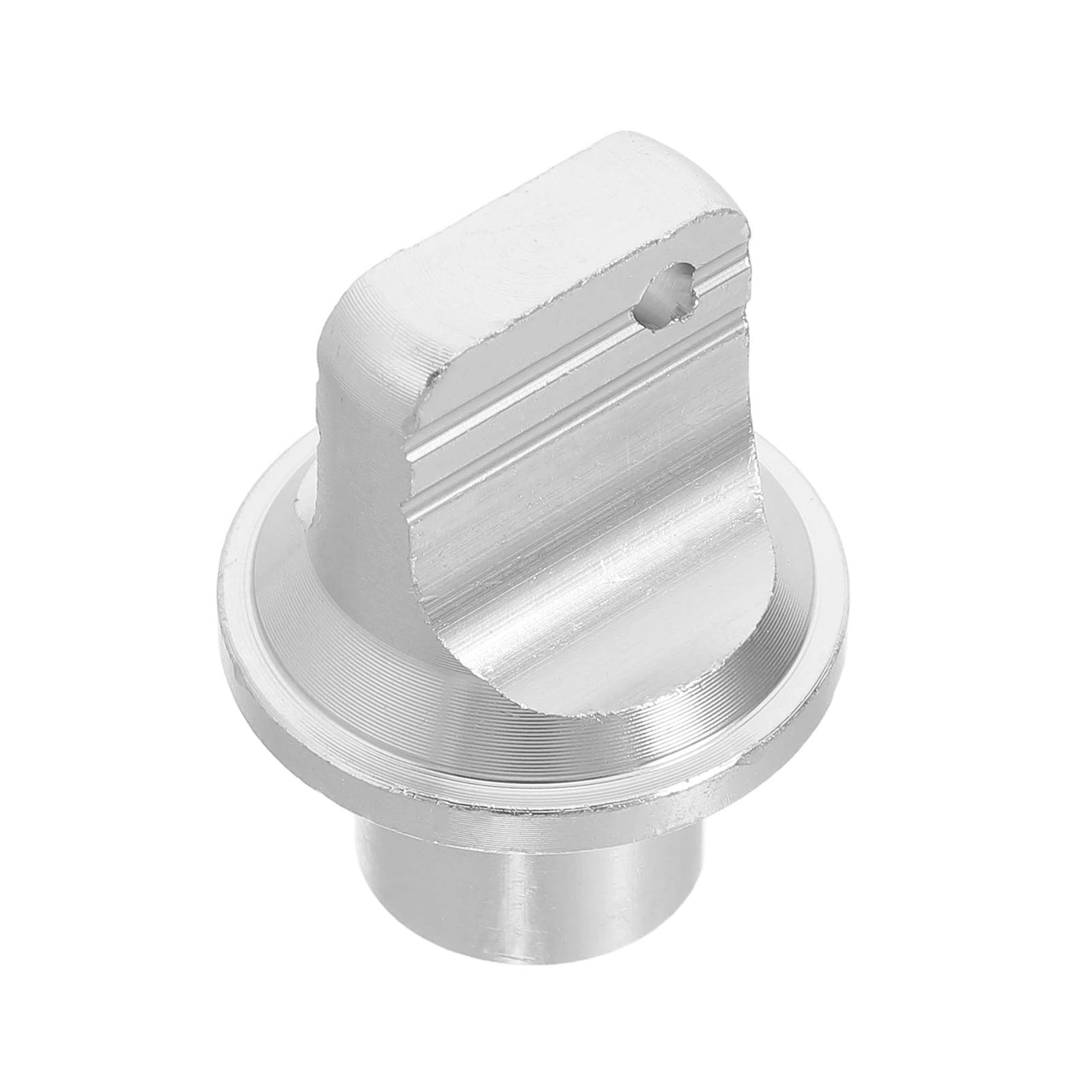 

Aluminum Key Head for Motorcycle Electric Scooter Lightweight Durable Precision Silver Installation Accessories Disk Lock Cover