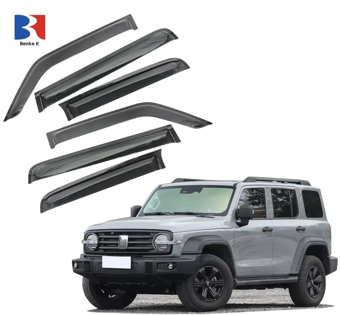 

WEY Tank 300 400 500 & 700 Rain Shield Eyebrow Sun Visor PC Window Modification Roof Rack Accessory For Cars