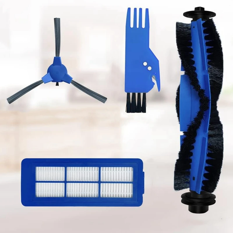 AB43-For Eufy 15C Max, G32 Pro, 11S Max, G30, 30C Max G20 مكنسة كهربائية روبوتية هجينة فرشاة جانبية رئيسية ملحقات فلتر Hepa