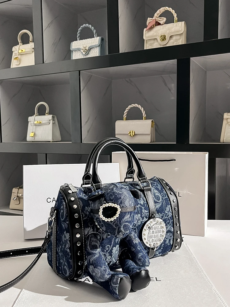 faionable-bear-handbag-commuter-tote-bag-small-batch-design-luxury-feel-2026-new-sle-youth-pu-leather-zipper-closure