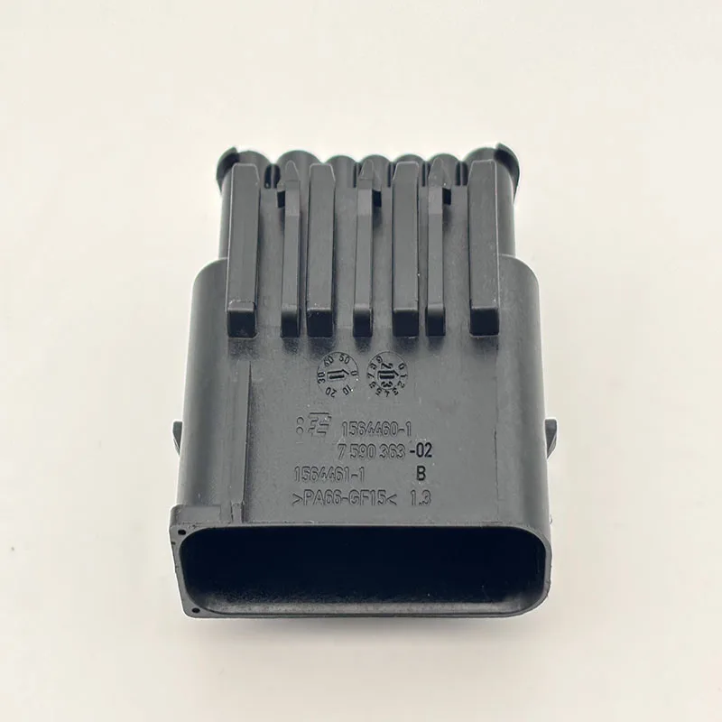 15 Pin Automobile Waterproof Connectors Parts 1564460-1 7590363-02 1564461-1 PA66 GF15 Bumper Harness Plug For BMW