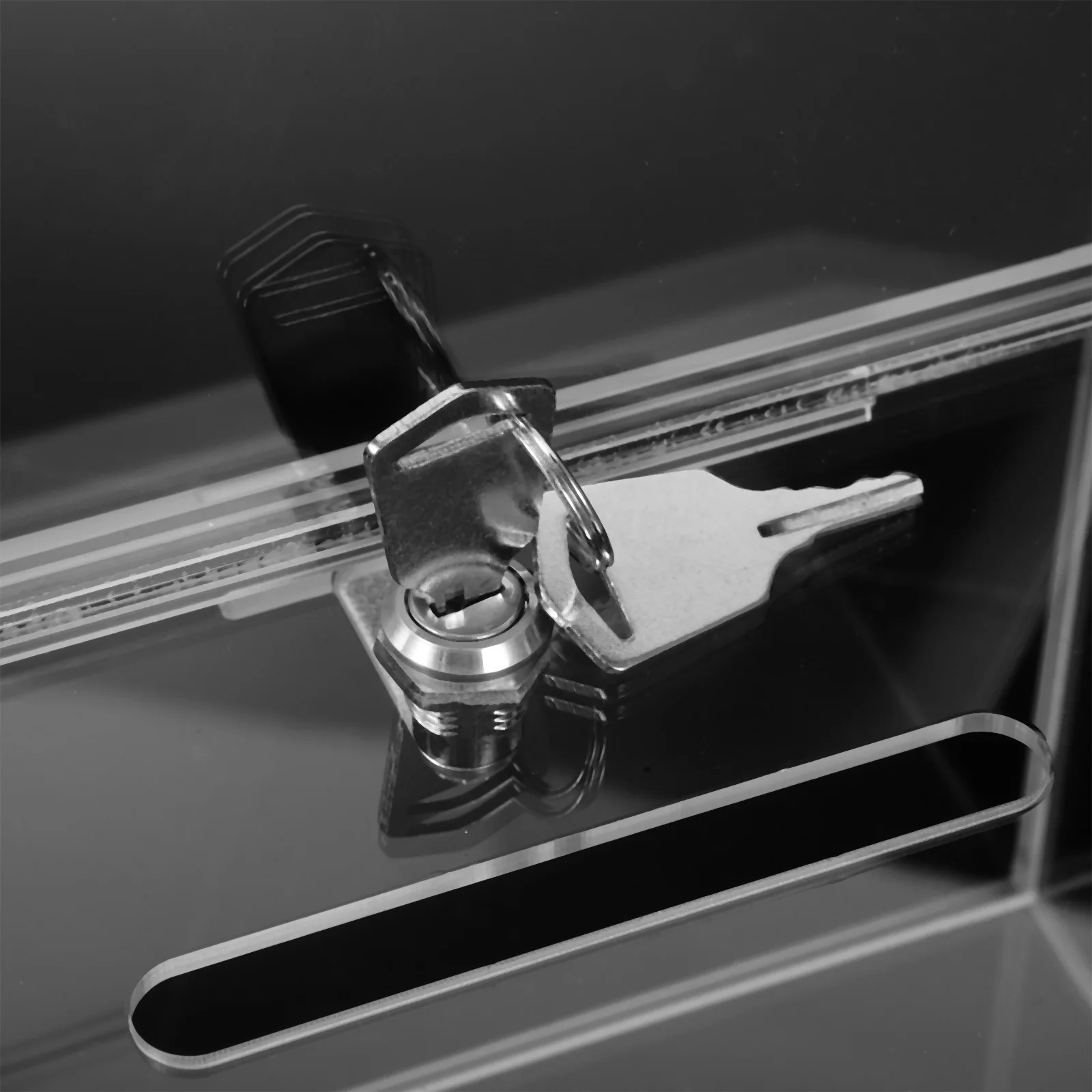 صندوق الاقتراع الأكريليكي صندوق اقتراحات شفاف قابل للقفل لانتخابات التصويت والمدارس الحكومية مجموعة ردود الفعل المجتمعية