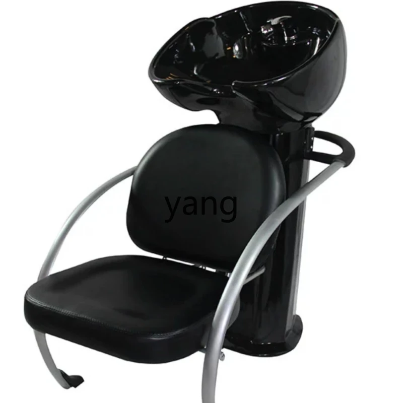 CX Hair Salon Shampoo Chair Half Recliner Sitting Flush Punch