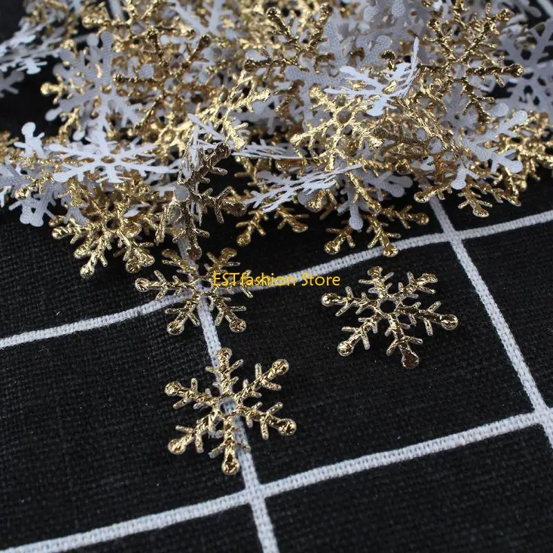 Y5GC بريق الثلج كونفيت DIY المشاريع الحرفية ديكورات الطاولة لبلاد العجائب #3