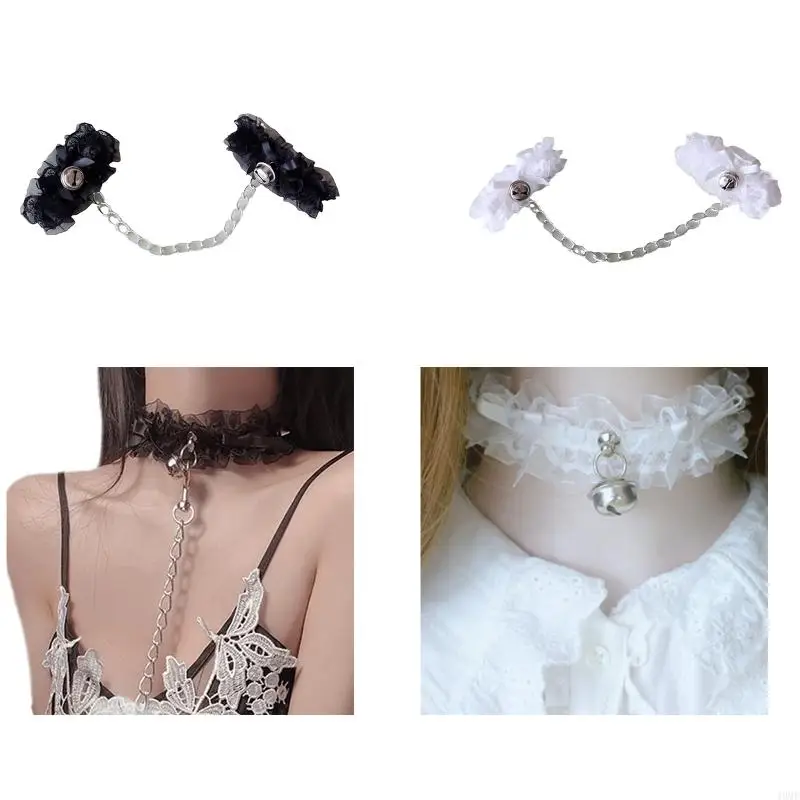 

49mf bowknot choker harajuku ленточная сеть косплей Женское ожерелье