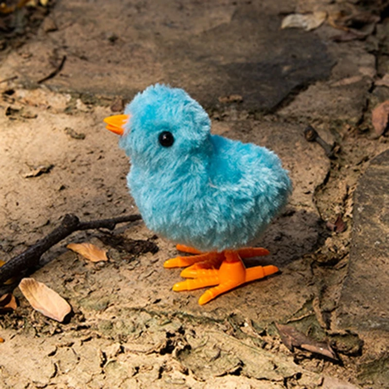 Divertido juguete cuerda para saltar, pollo saltador, mecanismo relojería, regalo para niños, juego mental, saltar pollo,