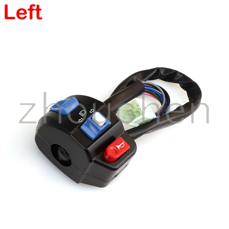 For CHINESE SCOOTER GY6 4STROKE TAOTAO JCL ZNEN BMS Handlebar Control Switches Turn Signal Headlight Electric Fog Light Start