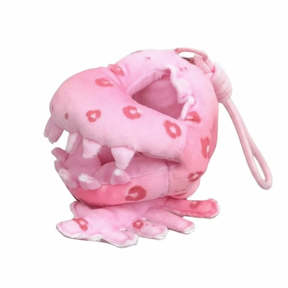 With Lanyard Dinosaur Skeleton Pendant Hoodie Grey / Pink Cotton Clothes Lightweight Bone Design Quirky Bag Charm
