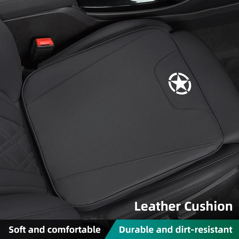 2025 مقعد سيارة جديد مادة جلد نابا وسادة منعشة الارتفاع زيادة حصيرة لسيارة جيب رينيجيد كومباس جراند شيروكي رانجل