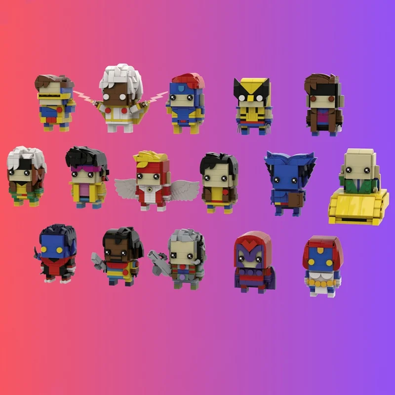 ชุดตัวต่อ MOC X Menned Brickheadz จำนวน 2602 ชิ้น แบบจำลองสถาปัตยกรรม ประกอบเอง ของขวัญคริสต์มาส ของเล่นตัวต่อ DIY สำหรับเด็ก ของขวัญวันเกิด