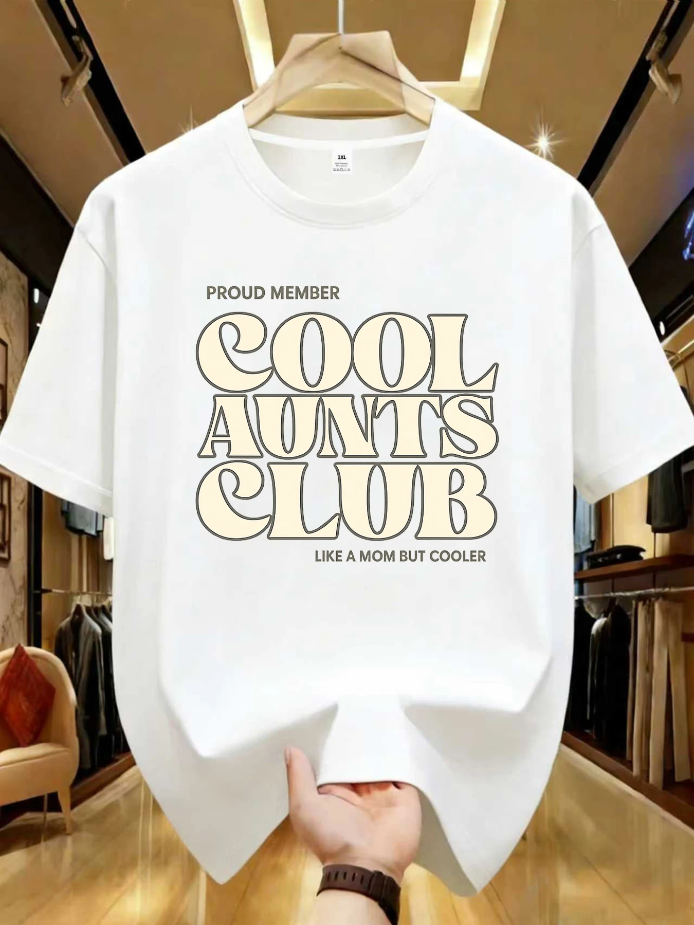 

【WDS0198】Trendy letter printed plus size women's round neck T-shirt summer casual short sleeved top street fashion versatile