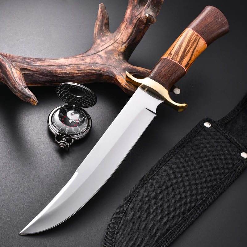 Wild Camping Cutter Outdoor High Hardness Multifunctional Straight Knife