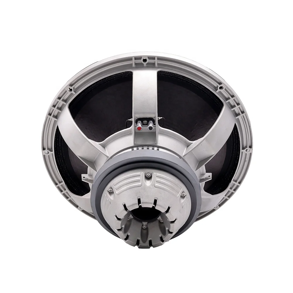 Subwoofer de 18 Polegadas para Palco e Festas, Bobina Dupla, 3000W, 8 Ohms, Alto-falante Subwoofer Profissional Amplificado
