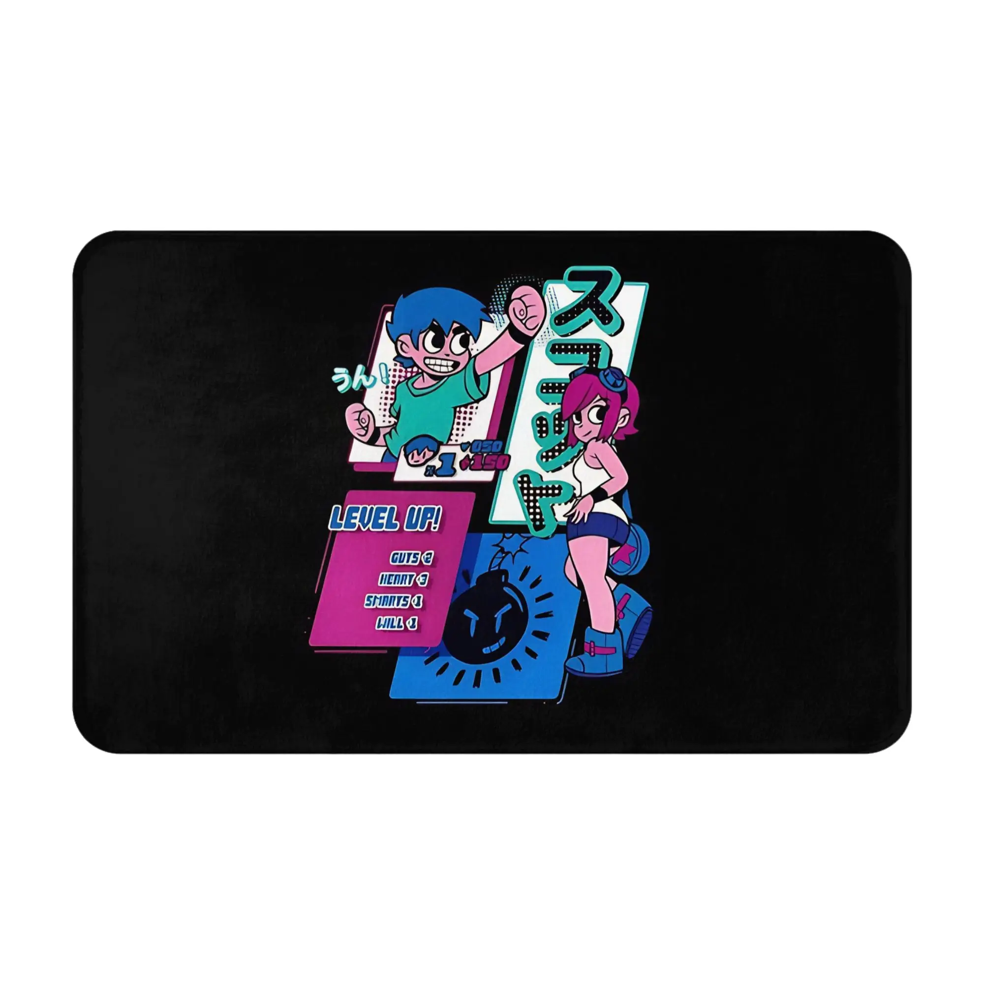 Scott Pilgrim universe  Decorations Bathroom Mat FNF Doormat Kitchen Carpet Balcony Rug Home Decor