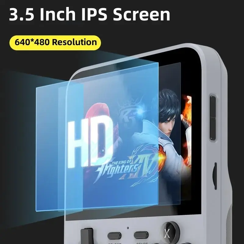 2023 D007 Plus 3.5 Inch IPS Screen Handheld Game Players Android System 10000+ Gaming Retro Devices Portable Video Game Consoles
