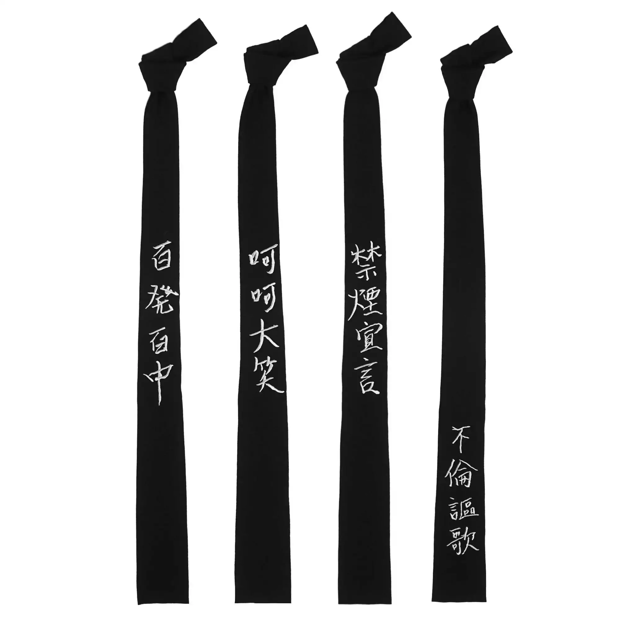 

YOJI OOAK Laugh/Bad Acura/Благодация некурящих/собака сто вышитых галстуков