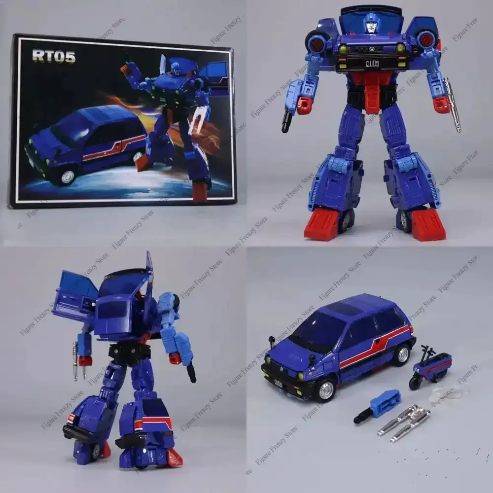 

Special Offer Transformation Toys RT-05 RT05 Brake Action Figure Blue Scooter Action Robot Mol Hand Figure for 100% Original