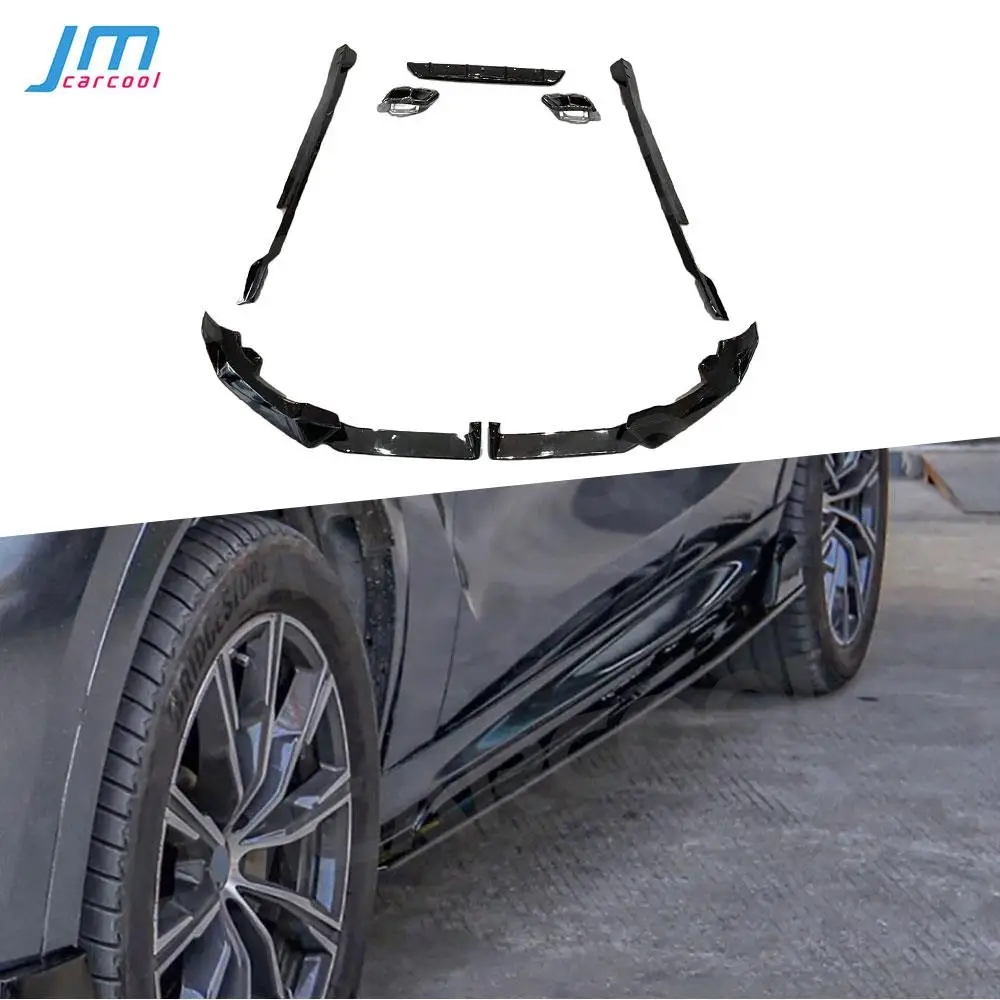 

Front Lip Rear Bumper Diffuser Exhaust Tips Side Skirts For BMW X6 G06 LCI Sport 2023+ ABS Body Kits Car Styling Accessories