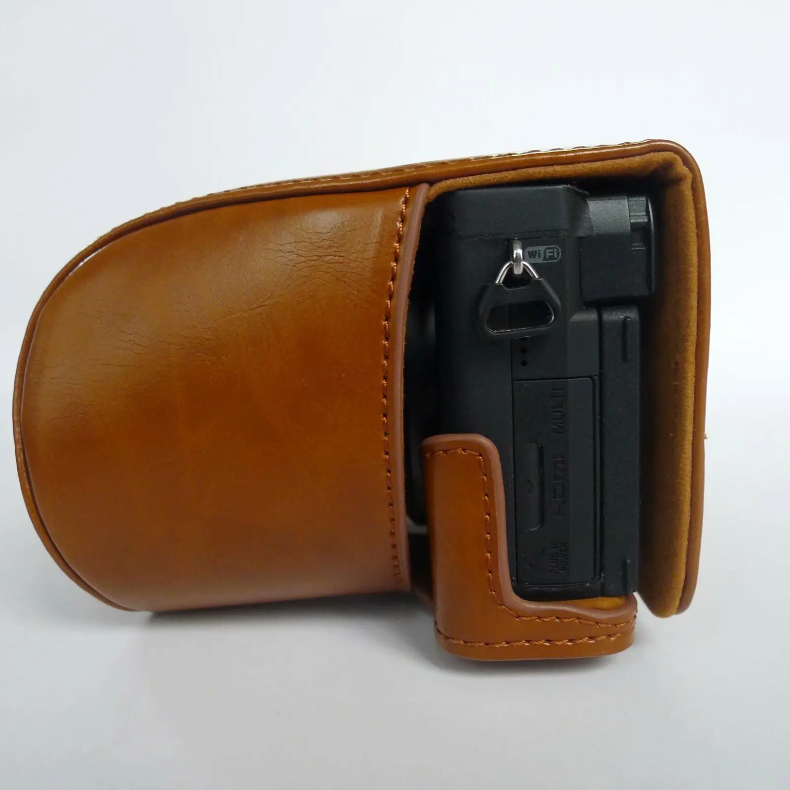 Camera Video Bag PU Case Cover for Sony ILCE-6400 A6400 Camera