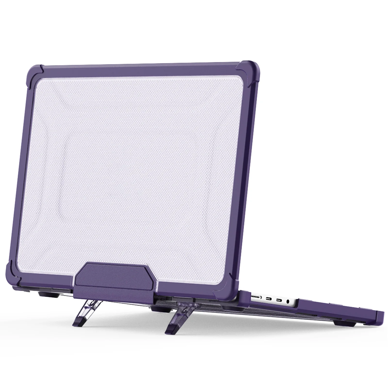 

Luxury Laptop Sleeve Stand Case for Apple Macbook Pro Air 2025 16 15 14 13 13.6 inch Stand Bag Case Sleeve Hard Shockproof Cover