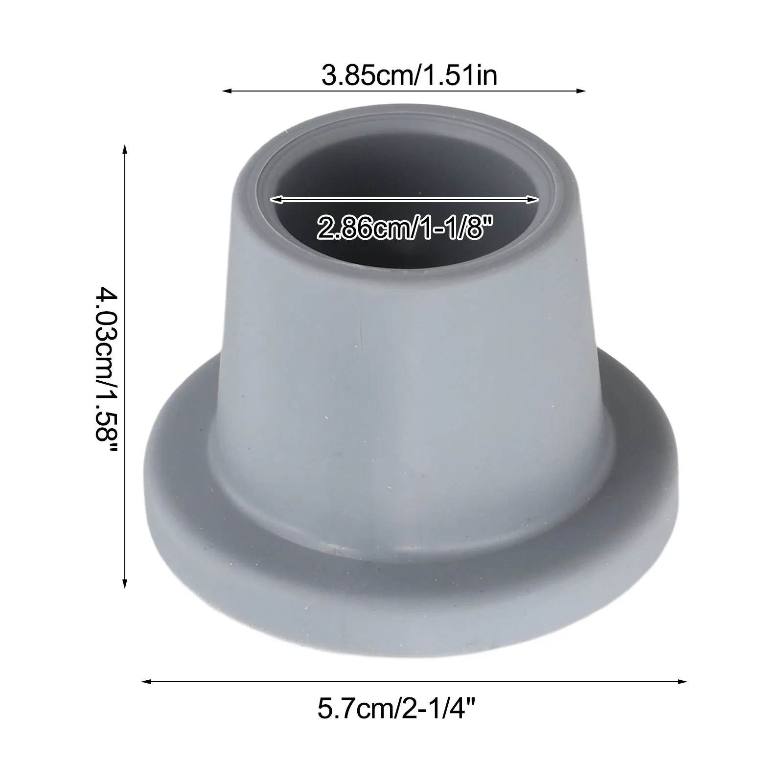 Indoor Stability Diameter 60mm Non-Slip Pads Safety Chair Feet Weight Distribution 60mm Diameter Easy To Install