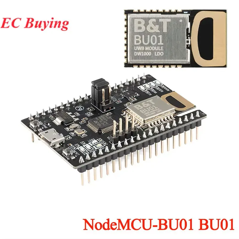 NodeMCU-BU01 Development Board BU01 UWB Indoor Positioning LDO Mode Position Ultra-wideband Short-range High-Precision Ranging