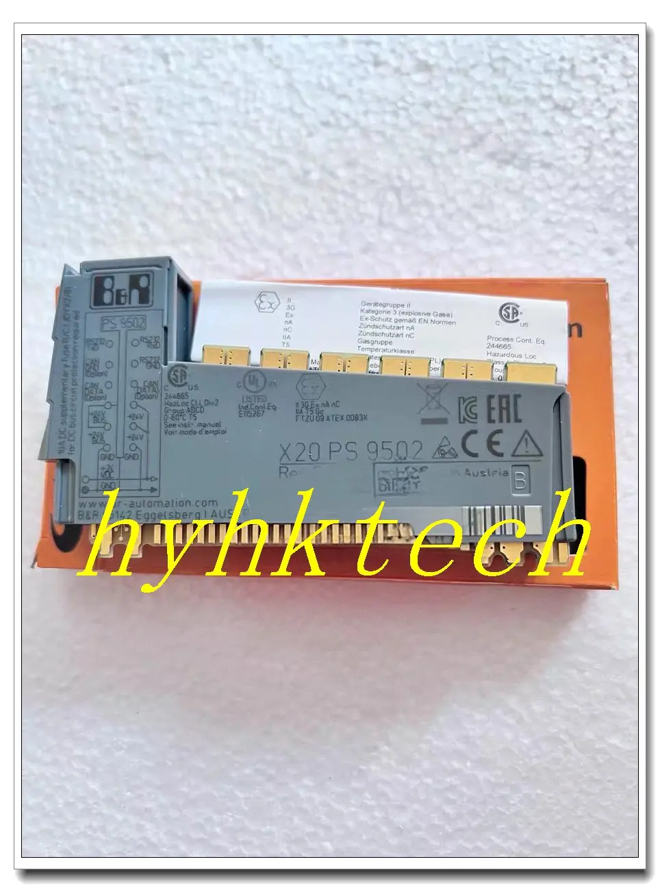 X20PS9502   Original digital PLC Module， 100% tested before shipment