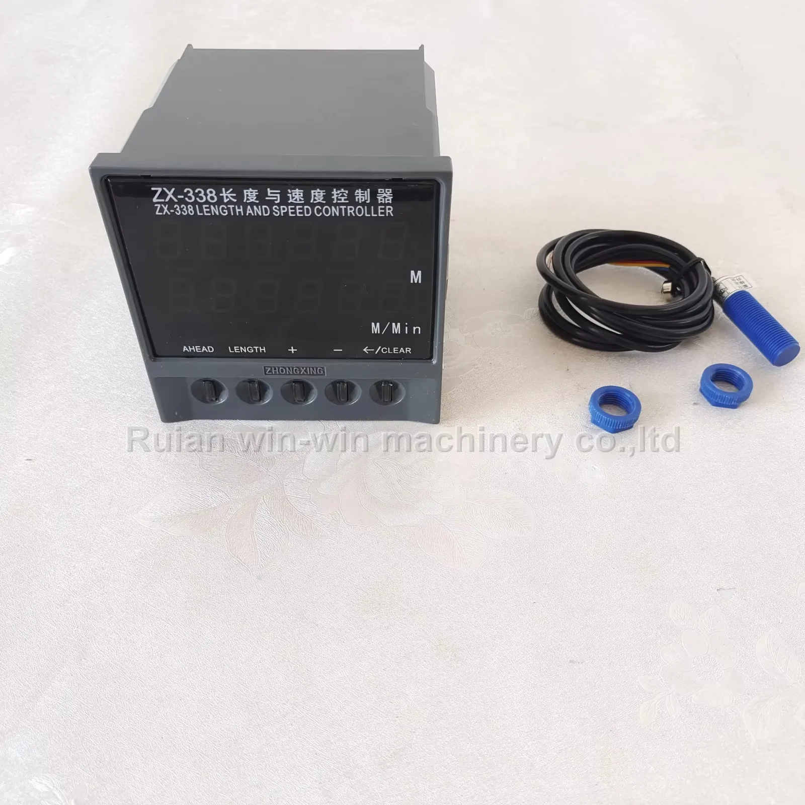 

ZXTEC ZX-338 ZX338 length and speed controller meter counter with hall switch for printing machine