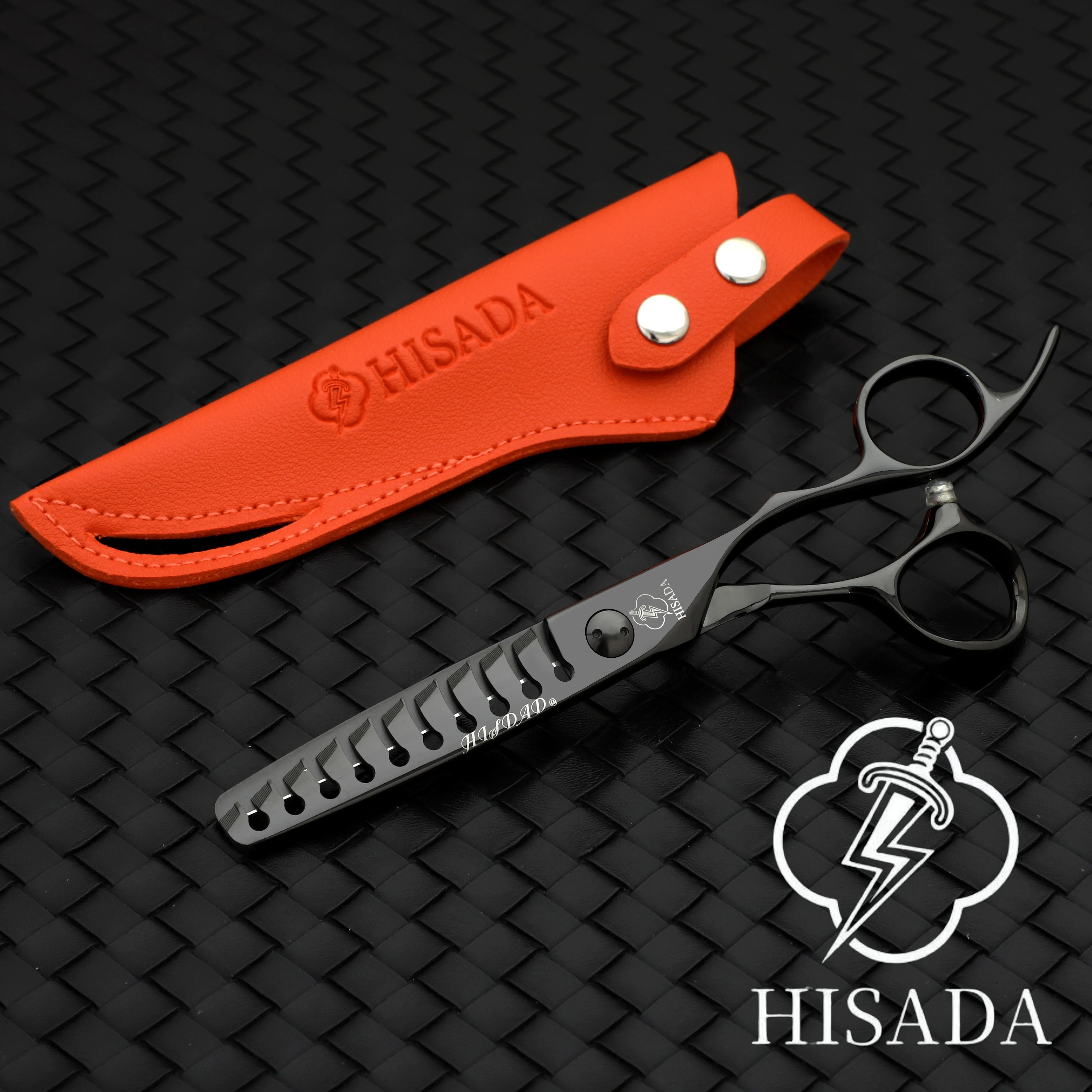 

HISADA scissors Japanese handmade VG10 material hairdressing scissors professional 6.0/6.5/7.0 inch High-end barber scissors
