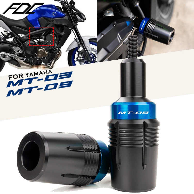 For Yamaha MT09 MT03 MT 03 MT-03 MT-09/SP 2014-2021 2022 2023 2024 Motorcycle Falling Protection Crash Protectors Frame Sliders