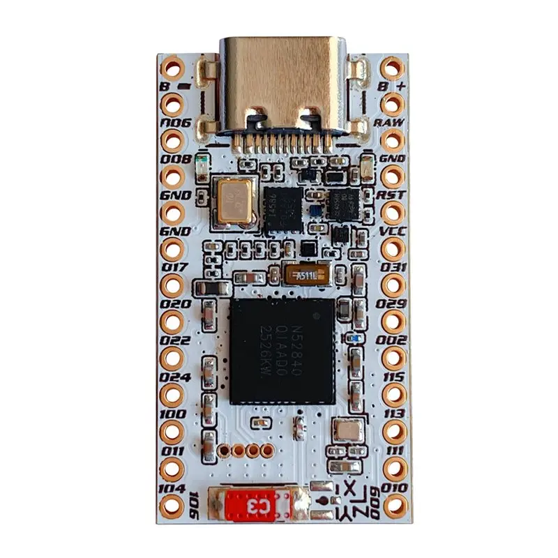 Ingenious-NRF52840 ICM45686+QMC6309 Module Compatible For Supermini/Pro Micro, Made For Slimevr Trackers And Keyboards