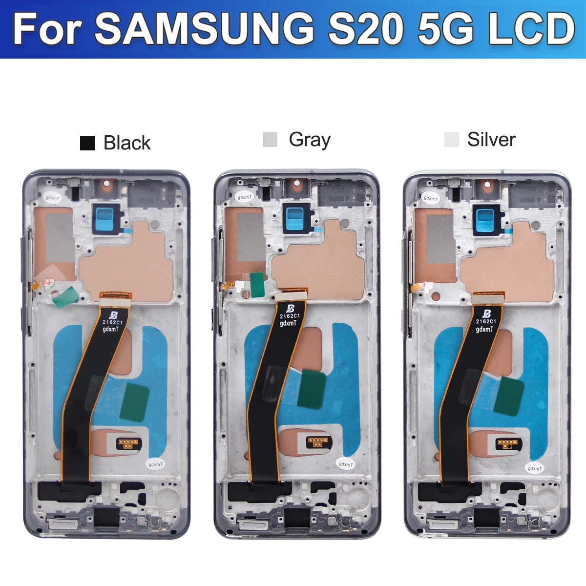 6,2 ''Getestet Für Samsung S20 5G LCD G981 S981F S981F/DS Display Touch Screen Mit Rahmen Für Samsung S20 5G Display Ersetzen – Detail 12