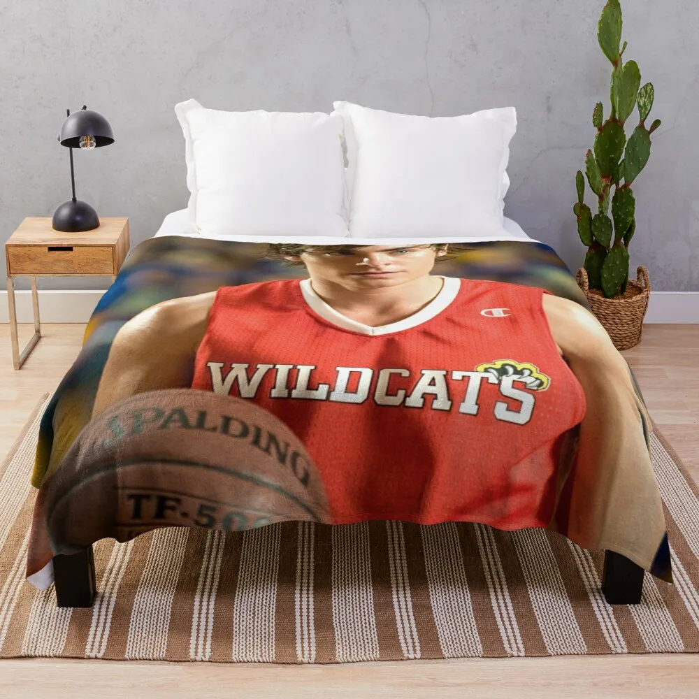 Troy Bolton Throw Blanket