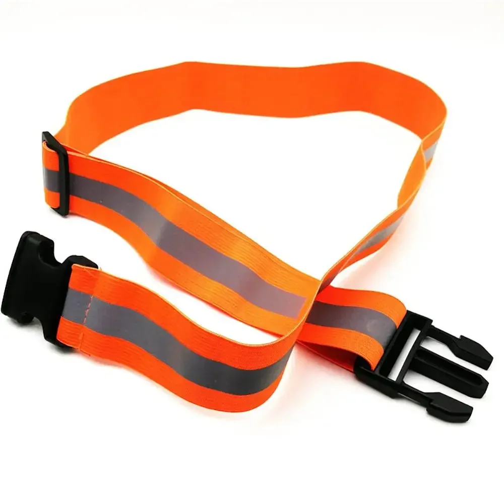 Reflective Belts for Running High Visible Night Safety Gear for Kid Men Women Waist Adjustable Elastic Safety Reflective Belt