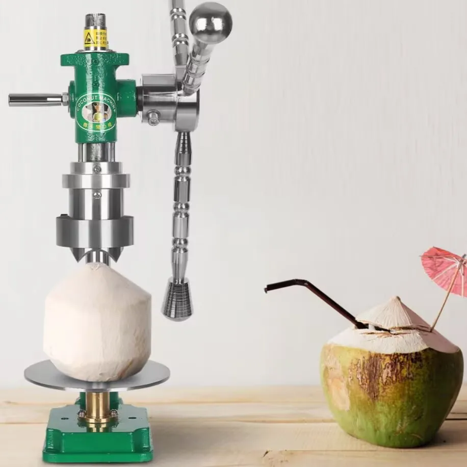 

Ручной открывалка для кокосов из нержавеющей стали, штамповочная машина для кокосов, дрель для молодых кокосов