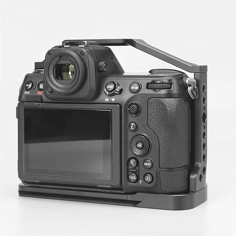 AS95-قفص الكاميرا سبائك الألومنيوم كاميرا فيديو قفص Arca الإفراج السريع فتحة مثبت الفيديو جبل لكاميرا نيكون Z8